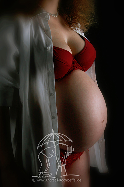 Babybauch-Fotografie